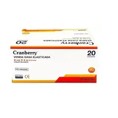 CRAMBERRY - Venda Gasa Elasticada 8cm X 4m Blanco Cranberry 20 Unds