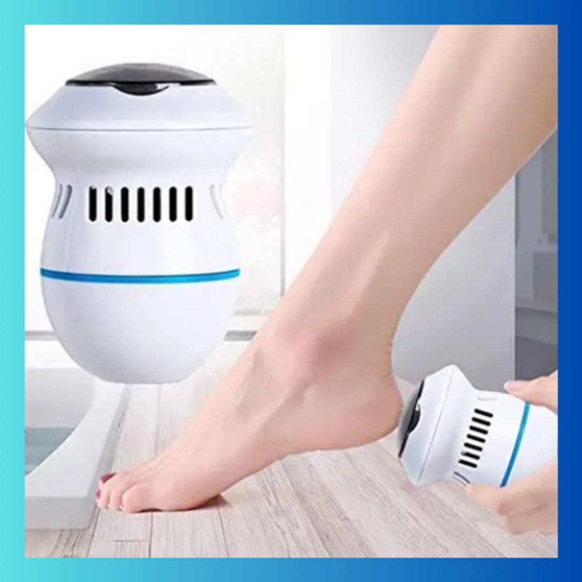 MOVI - Removedor y exfoliador de durezas para pies giratorio recargable