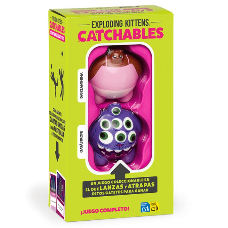 EXPLODING KITTENS - Exploding Kittens Catchables  Gatastrofe y Danzaminina