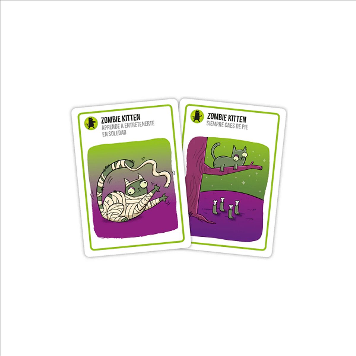 EXPLODING KITTENS - Exploding Kittens Zombie Kittens ORIGINAL ESPAÑOL