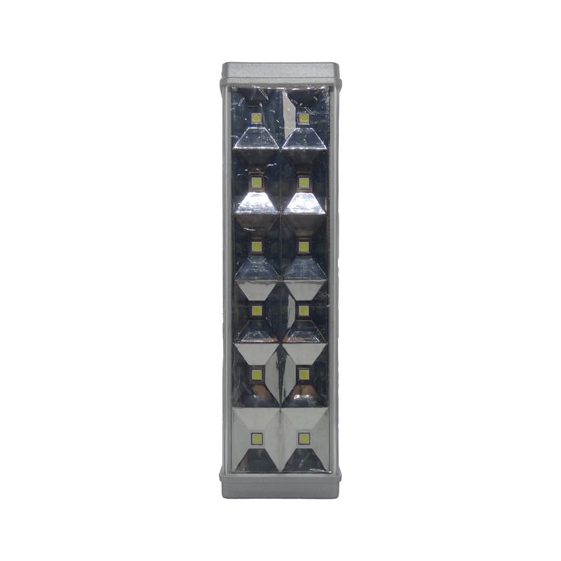 MACROTEL - Lampara De Emergencia Led 12 Recargable Macrotel