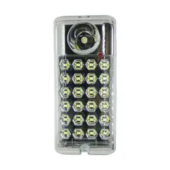 MACROTEL - Lampara De Emergencia Led 24 Con Radio Recargable