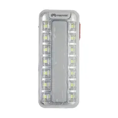MACROTEL - Lampara De Emergencia Led Con Tubo Led Recargable