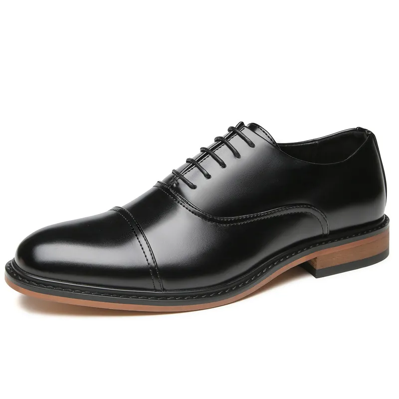 DANWEILE - Zapato Formal Hombre Cuero