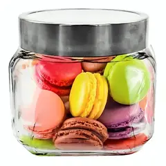 ALLEGRA - FRASCO CANISTER DE VIDRIO 850 ML 11 X 10,5 CM