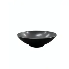 ALLEGRA - BOWL DECORATIVO CORONA MARRON OSCURO 22CM 1000CC