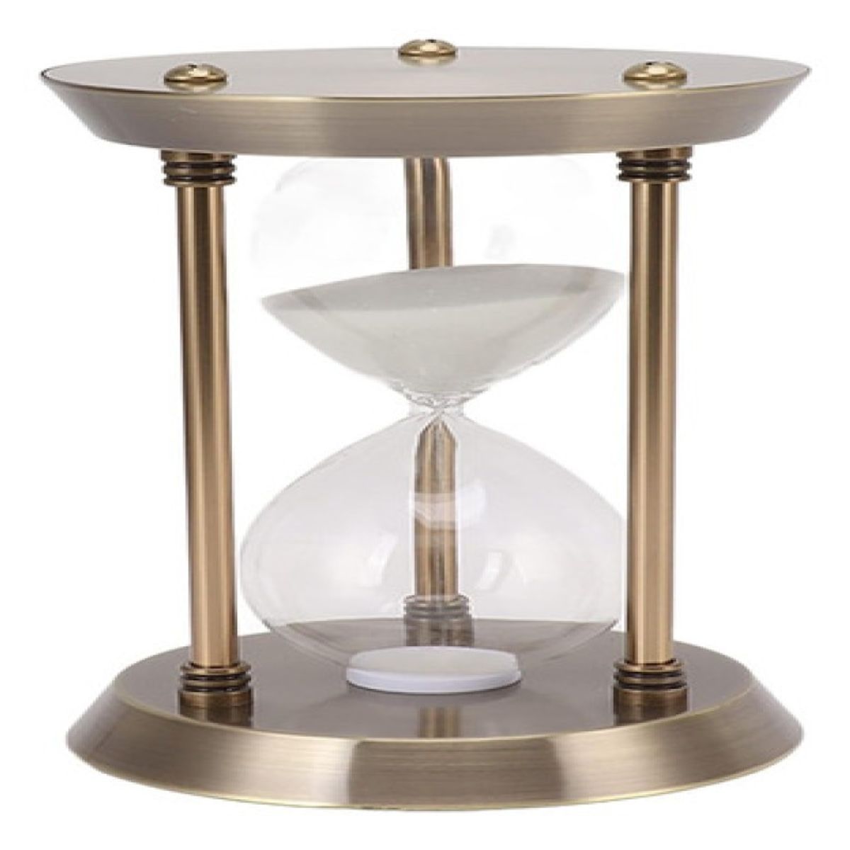GENERICO - Reloj Arena 15 Minutos Metalico - Decorativo