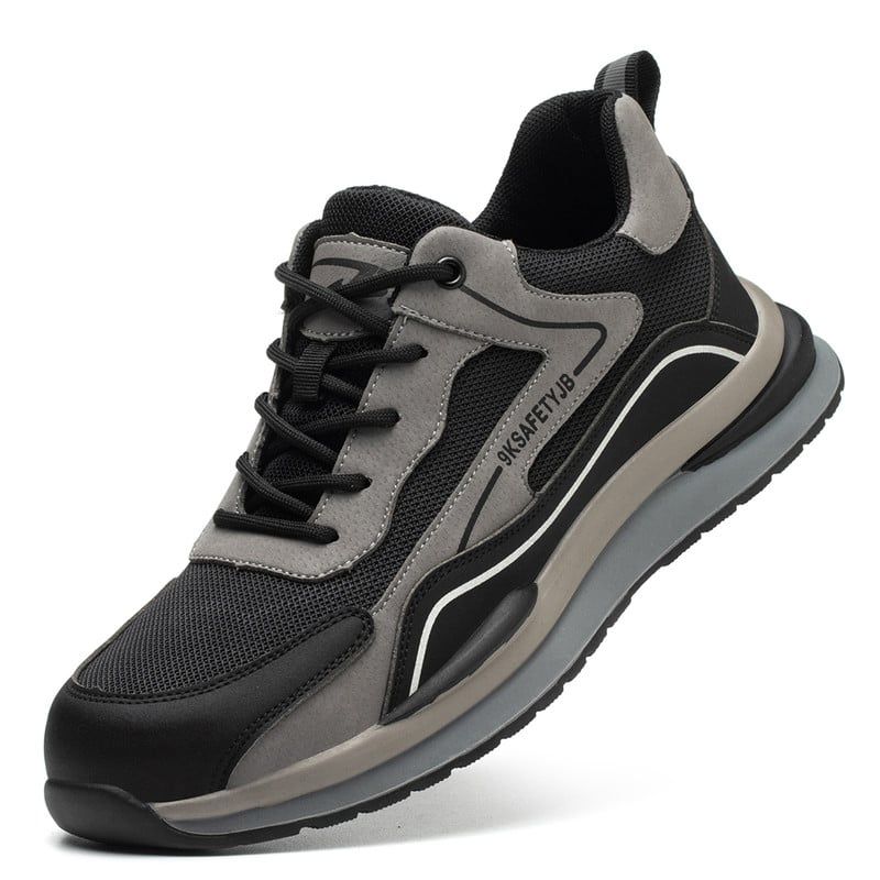 DANWEILE - Zapatos de Seguridad Zapato de Trabajo Botín De Seguridad