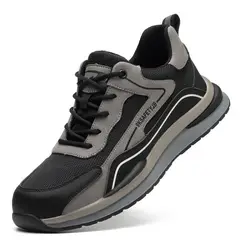 DANWEILE - Zapatos de Seguridad Zapato de Trabajo Botín De Seguridad