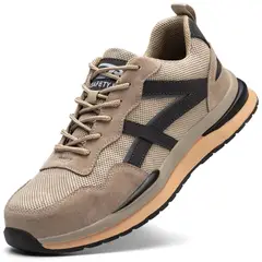 DANWEILE - Zapatos de Seguridad Zapato de Trabajo Botín De Seguridad