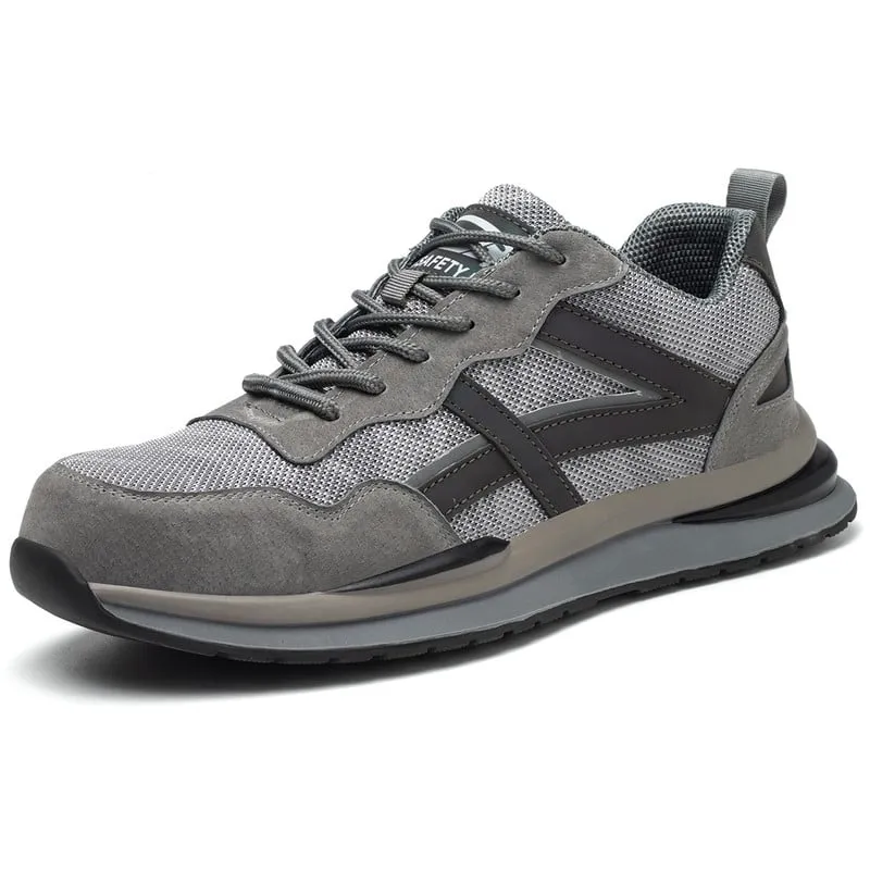 DANWEILE - Zapatos de Seguridad Zapato de Trabajo Botín De Seguridad