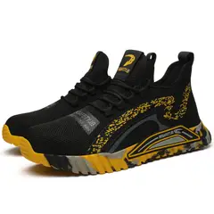 DANWEILE - Zapatos de Seguridad Zapato de Trabajo Botín De Seguridad.
