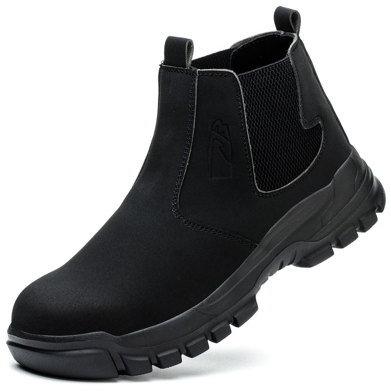 DANWEILE - Zapatos de Seguridad Zapato de Trabajo Botín De Seguridad