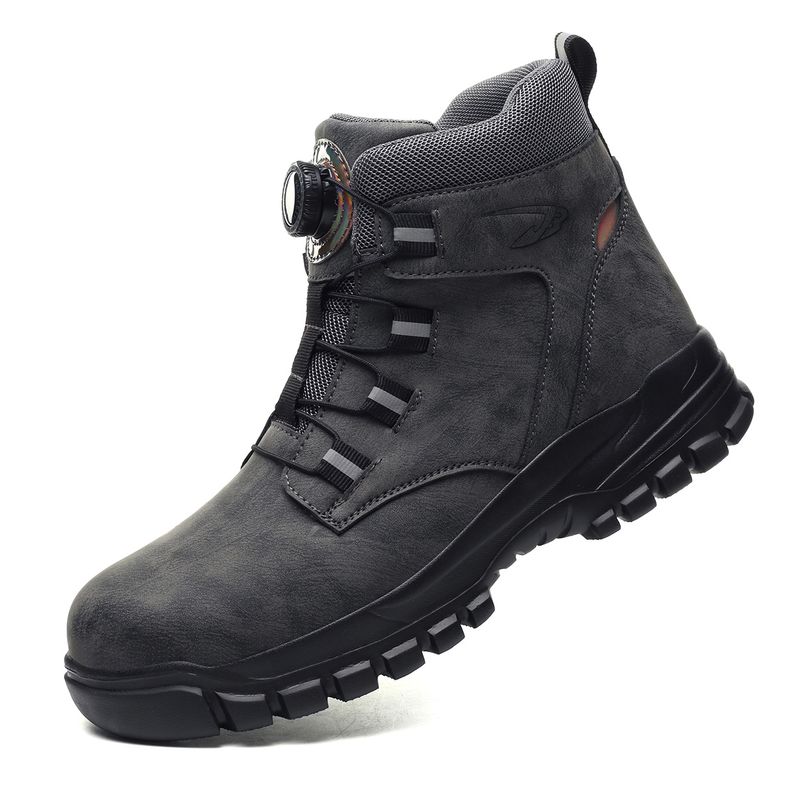 DANWEILE - Zapatos de Seguridad Zapato de Trabajo Botín De Seguridad.