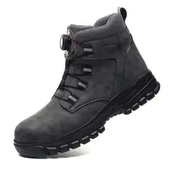 DANWEILE - Zapatos de Seguridad Zapato de Trabajo Botín De Seguridad.