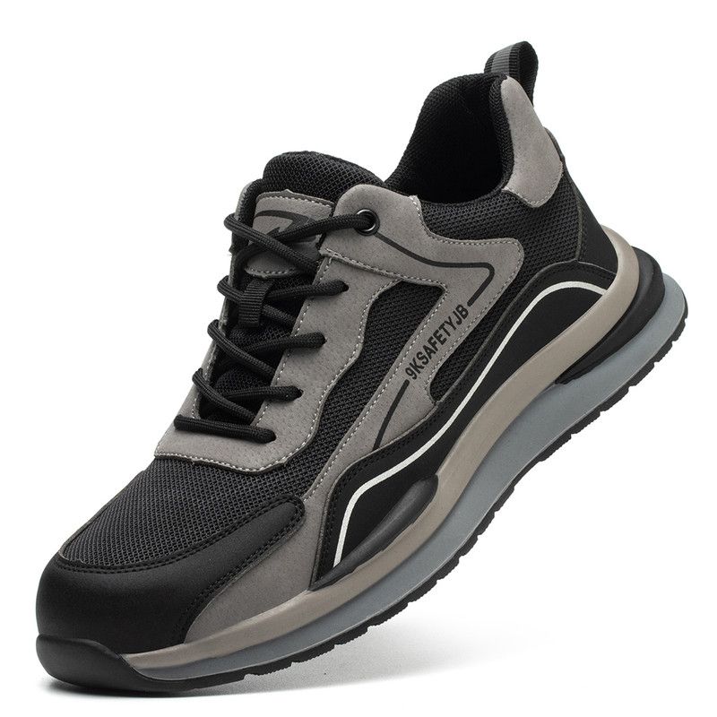 DANWEILE - Zapatos de Seguridad Zapato de Trabajo Botín De Seguridad