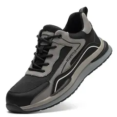 DANWEILE - Zapatos de Seguridad Zapato de Trabajo Botín De Seguridad