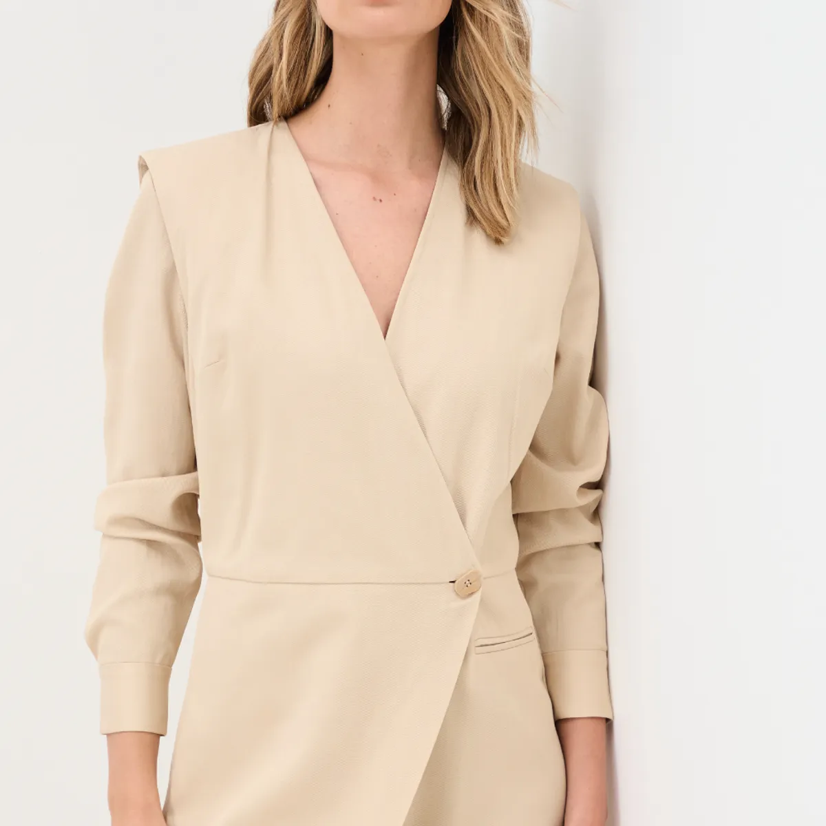 IO - Enterito Largo Beige Mujer Io