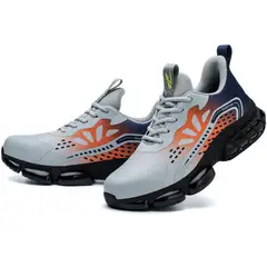 DANWEILE - Zapatos de Seguridad Zapato de Trabajo Botín De Seguridad