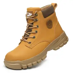 DANWEILE - Zapatos de Seguridad Zapato de Trabajo Botín De Seguridad
