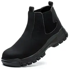 DANWEILE - Zapatos de Seguridad Zapato de Trabajo Botín De Seguridad