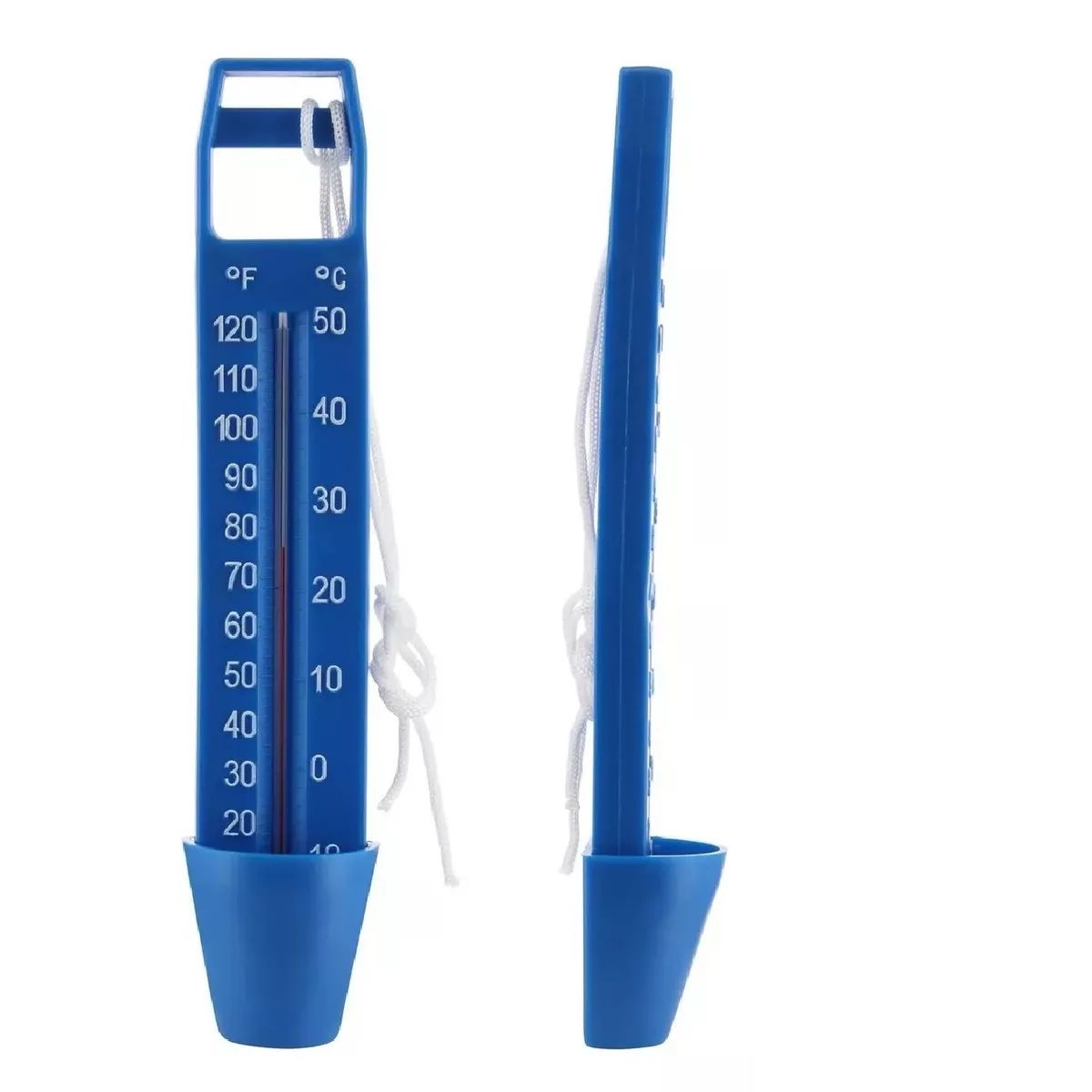 GENERICO - Termometro Para Piscina Con Cuerda Deep Blue