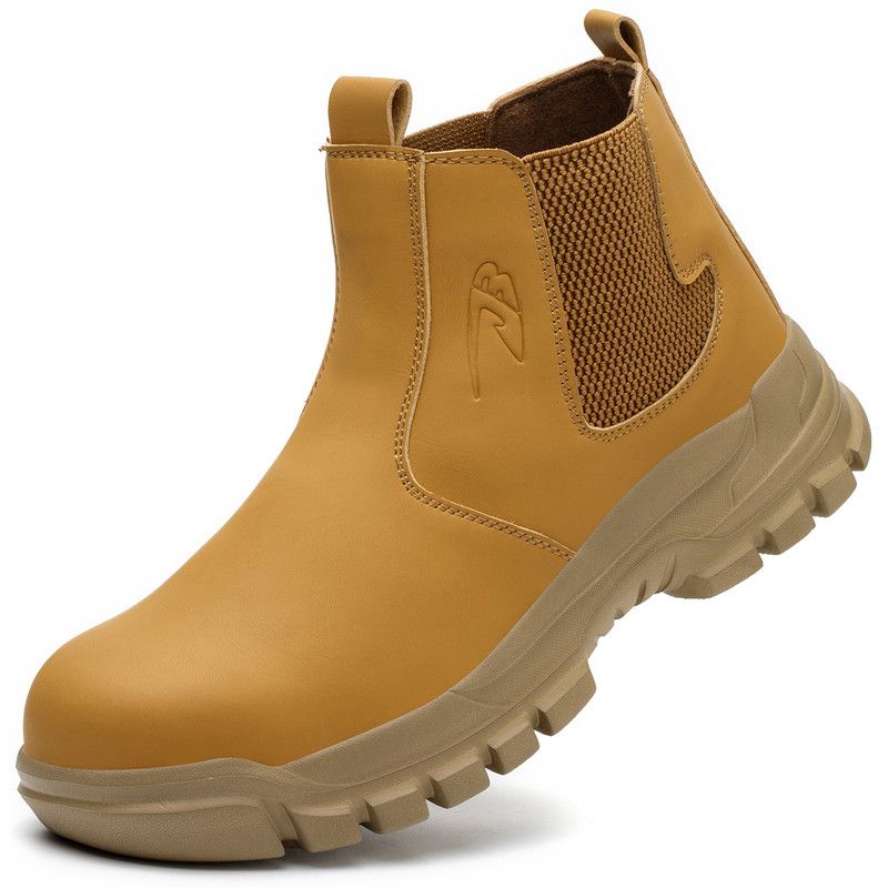 DANWEILE - Zapatos de Seguridad Zapato de Trabajo Botín De Seguridad