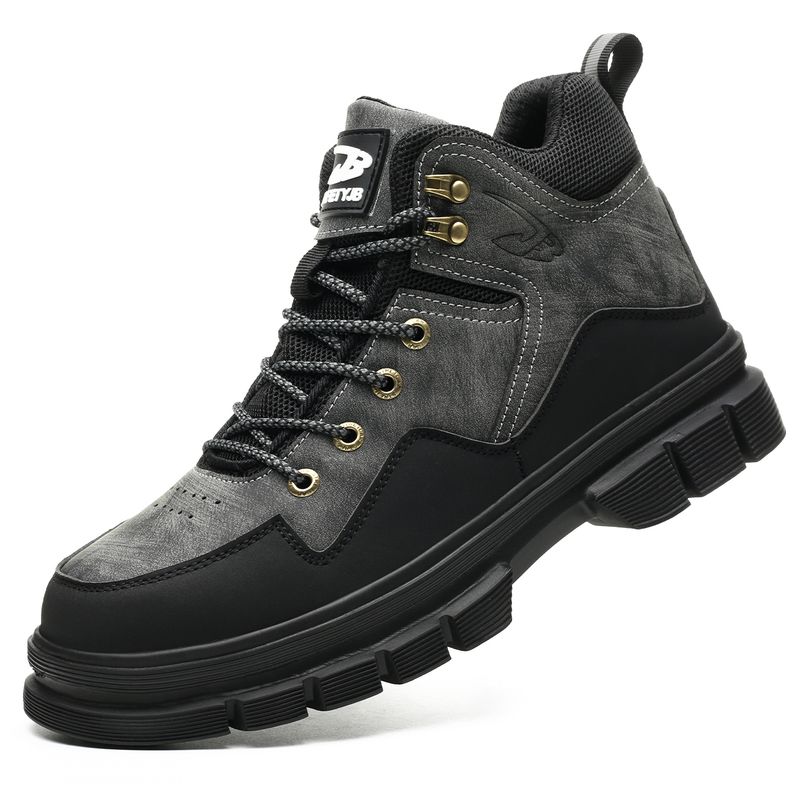 DANWEILE - Zapatos de Seguridad Zapato de Trabajo Botín De Seguridad.