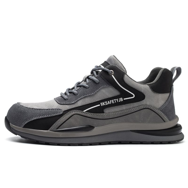 DANWEILE - Zapatos de Seguridad Zapato de Trabajo Botín De Seguridad