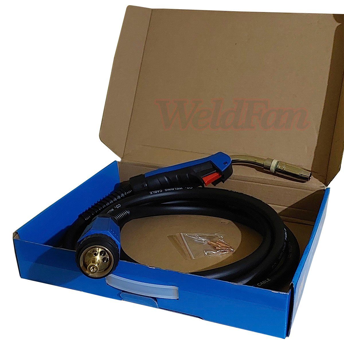 GENERICO - Pistola Mig Mb-25ak De 250amp 4 Mts Conexión Universal Euro