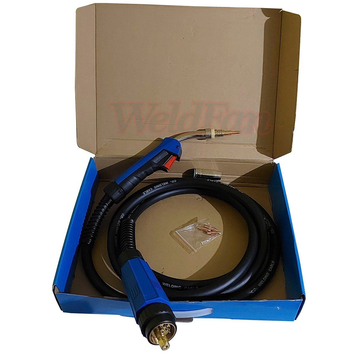 GENERICO - Pistola Mig Mb-25ak De 250amp 4 Mts Conexión Universal Euro