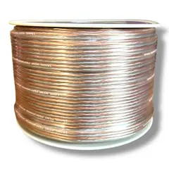 GK - Cable para Parlantes 16 AWG Transparente 10 Metros