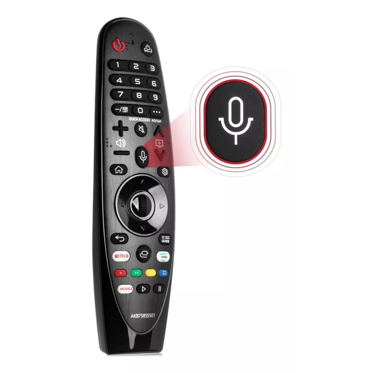 GENERICO - Control Magic Para LG Smart Tv Con Puntero Voz Nuevo