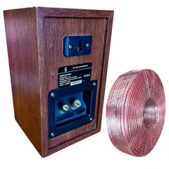 GK - Cable para Parlantes 18 AWG Transparente – 10 Metros