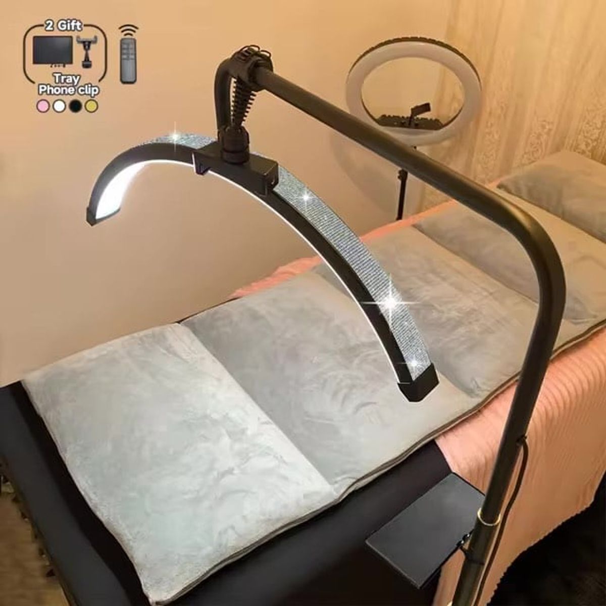 GENERICO - Lámpara media luna BRILLANTE ✨