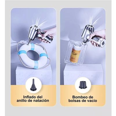 Imagen 2 del producto Aspiradora Para Auto Mini Portatil De Mano Inalambrica