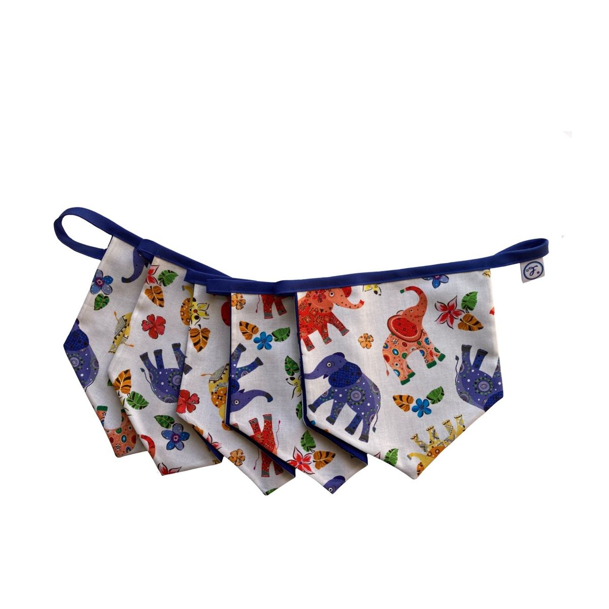 FLORENCIA Y SUS AVENTURAS - Banderines decorativos - Elefantes
