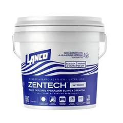 LANCO - Zentech Pasta de muro para exterior 1gl