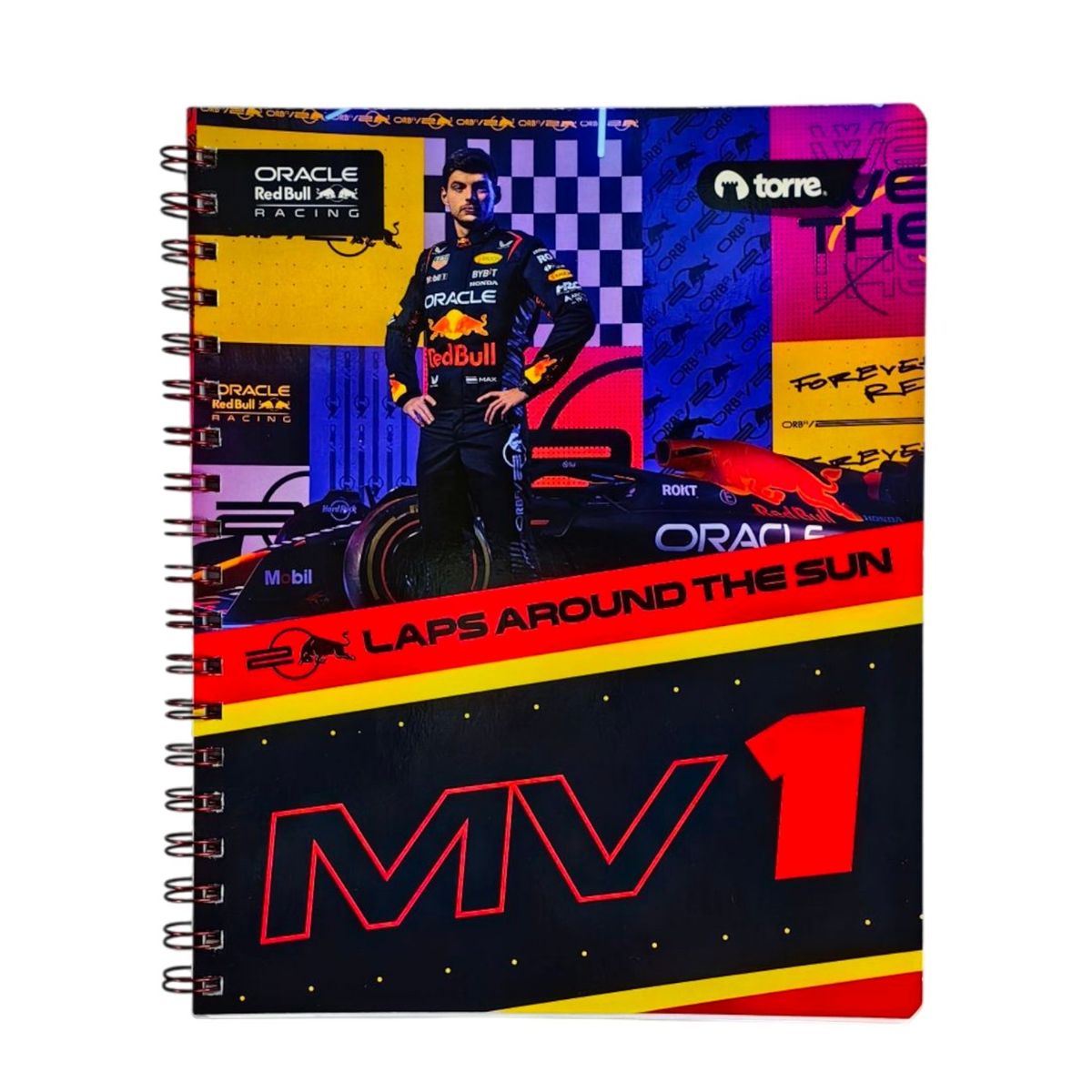 TORRE - Cuaderno Universitario Torre RedBull Racing 100 hojas