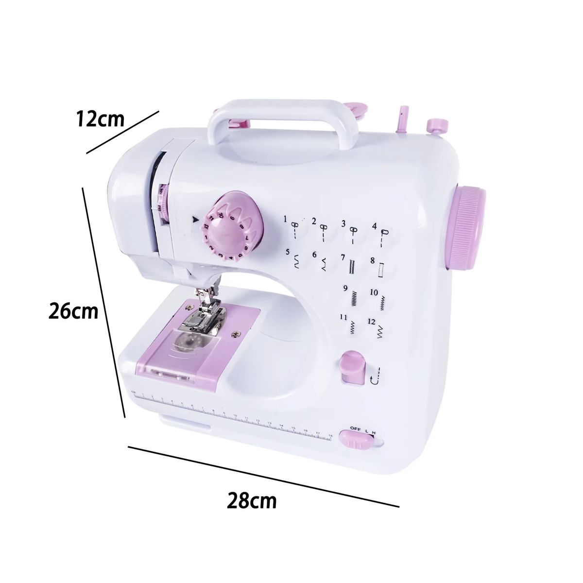 GENERICO - Máquina de Coser 12puntadas