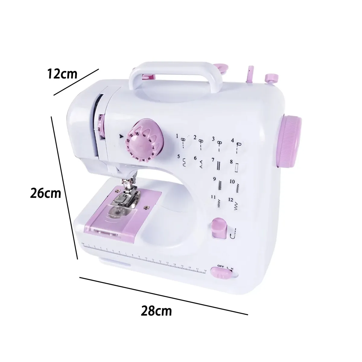 GENERICO - Máquina de Coser 12puntadas