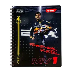 TORRE - Cuaderno Universitario RedBull Racing 100 hojas