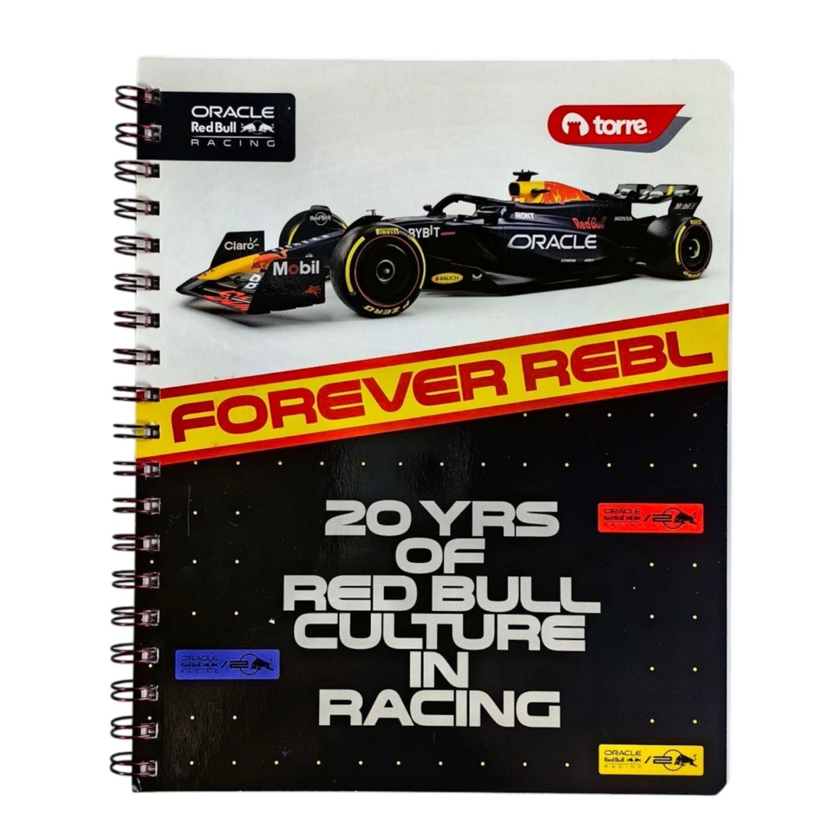 TORRE - Cuaderno Universitario Torre RedBull Racing 100 hojas