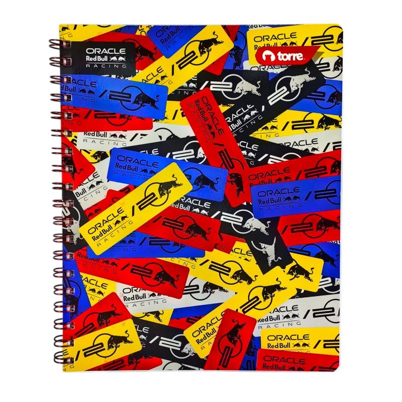 TORRE - Cuaderno Universitario Torre RedBull Racing 100 hojas