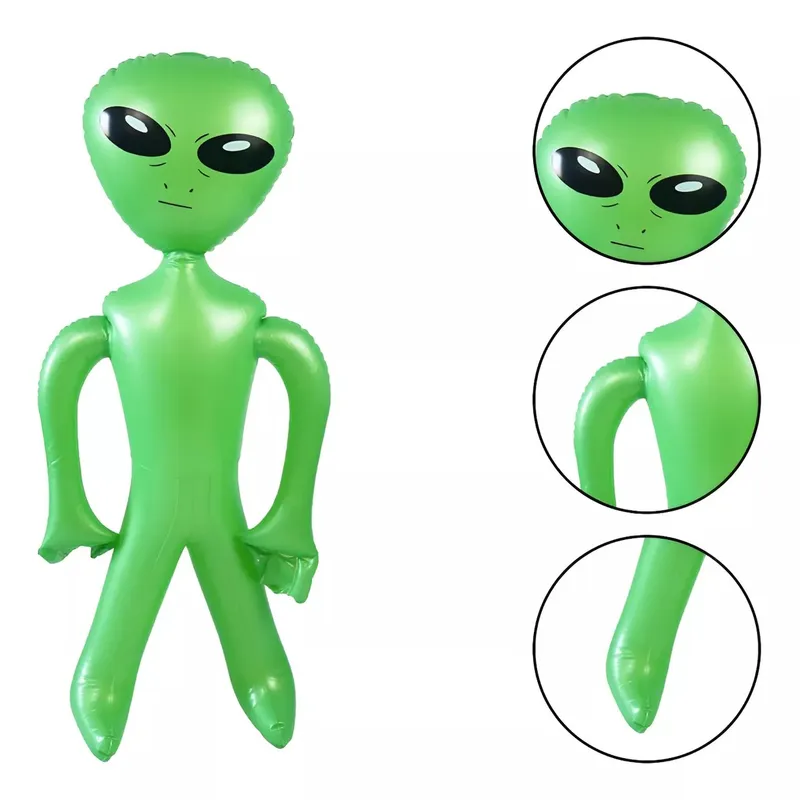 KUANGYE - Marciano Inflable Alien Extraterrestre Globo Alienígena 90Cm