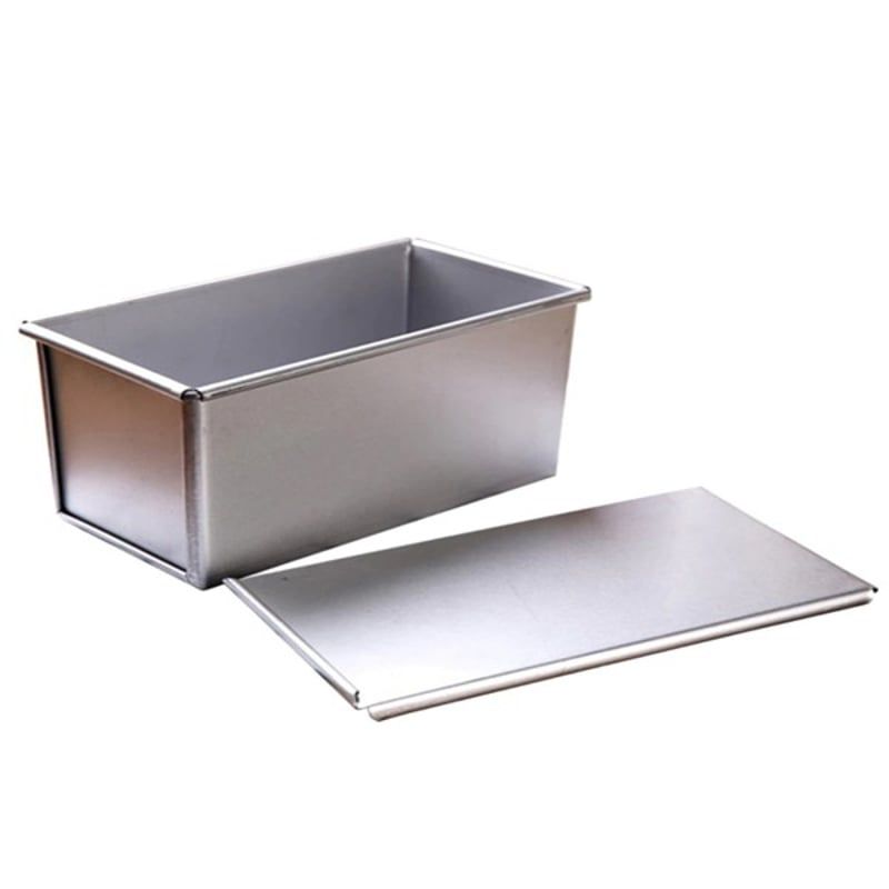 GENERICO - Molde De Pan Aluminio Antiahederente 33x12x12 Cm 1000gr