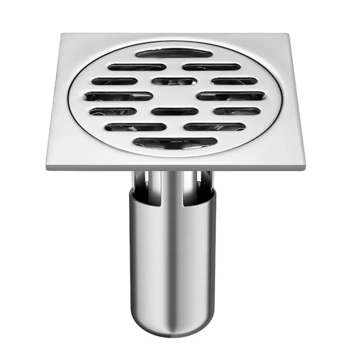 KUANGYE - Pileta Acero Inoxidable Rejilla Redonda Ducha Drenaje