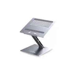 GENERICO - Soporte base ajustable para Mac MacBook notebook alum 10-17 gris