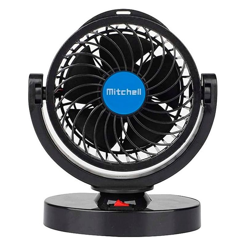 GENERICO - Ventilador De Automóvil Portátil Color Negro