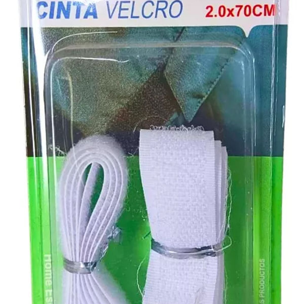MOTARRO - Cinta Velcro Blanca De 2 cm X 70 cm